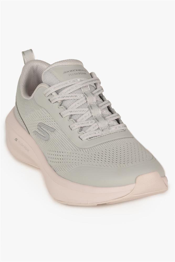 Tênis Skechers Plush Foam Feminino Cinza 4