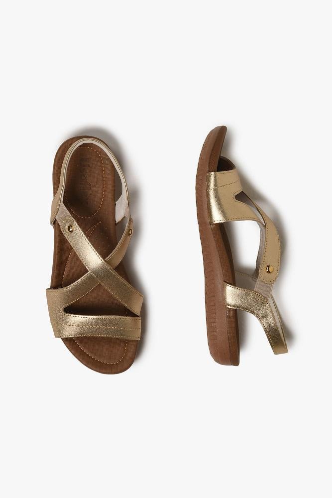 Conforto Feminino Usaflex Guida Dourado 3
