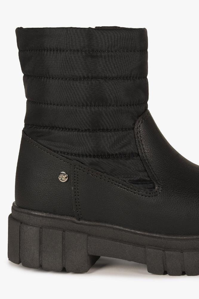 Bota Infantil Cano Curto Mundial Estela Preto 2