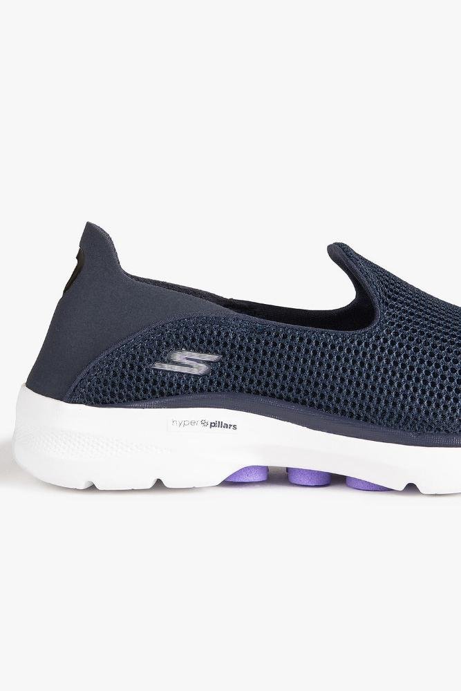 Tênis Skechers Go Walk 6 Feminino Azul Marinho 3