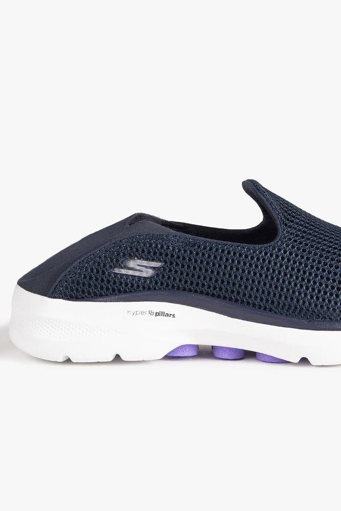 Tênis Skechers Go Walk 6 Feminino Azul Marinho 10