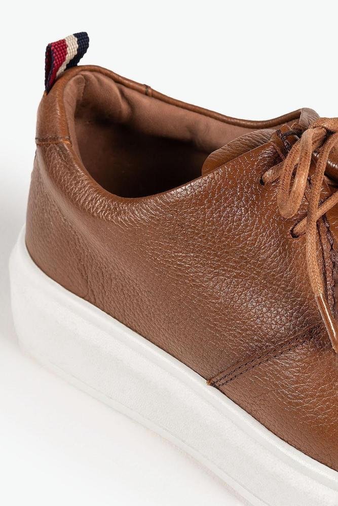 Sapato Casual Masculino Mundial Clean Caramelo 2