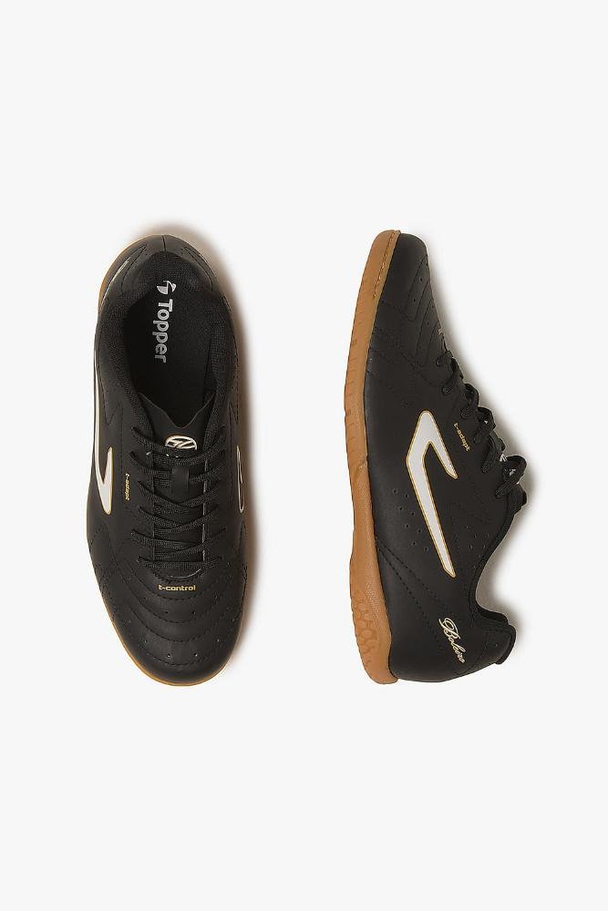 Chuteira Futsal Topper Boleiro VI Preto 3