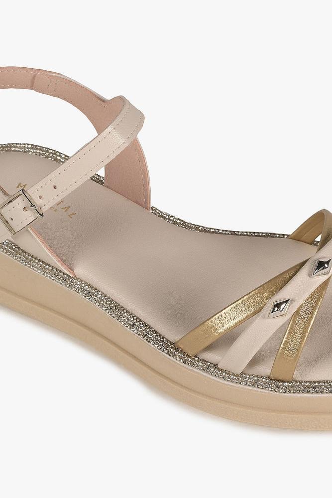 Sandália Infantil Mundial Liz Off White 2