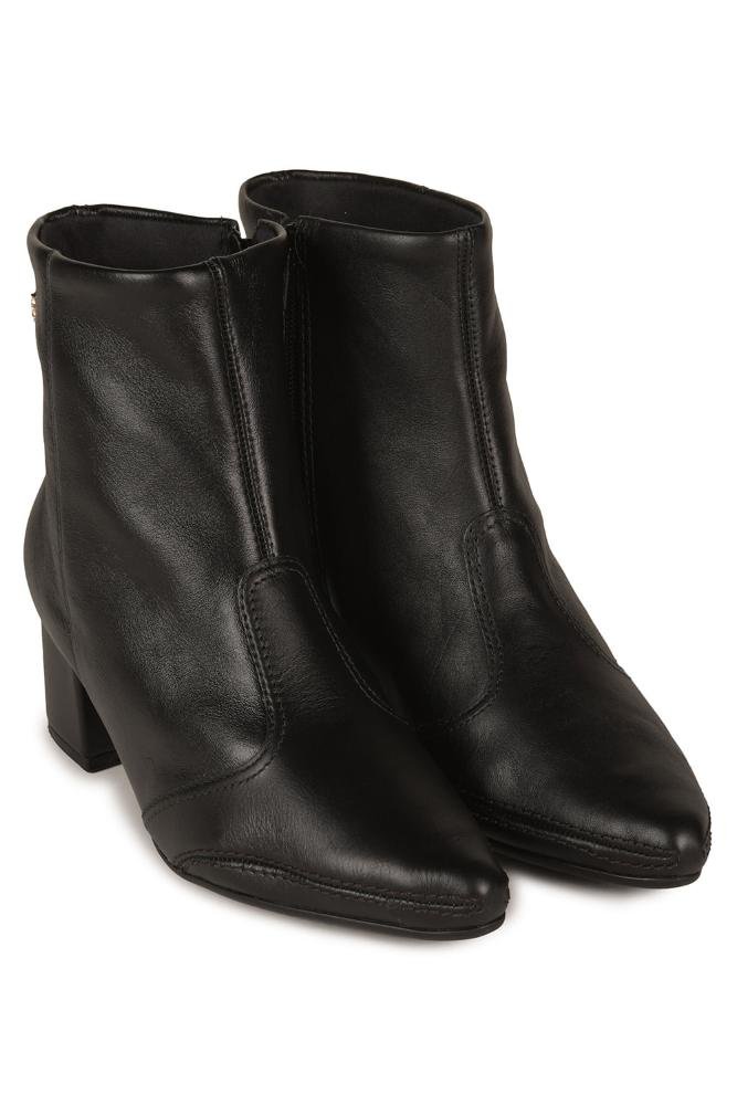 Bota Feminina Cano Curto Ramarim Francesca Preto 4