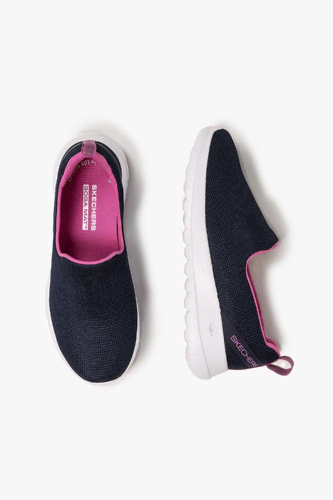 Tênis Skechers Slip On Go Walk Joy Feminino Azul 3