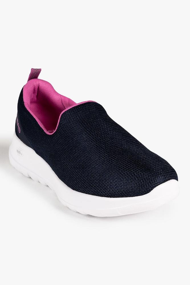 Tênis Skechers Slip On Go Walk Joy Feminino Azul 4