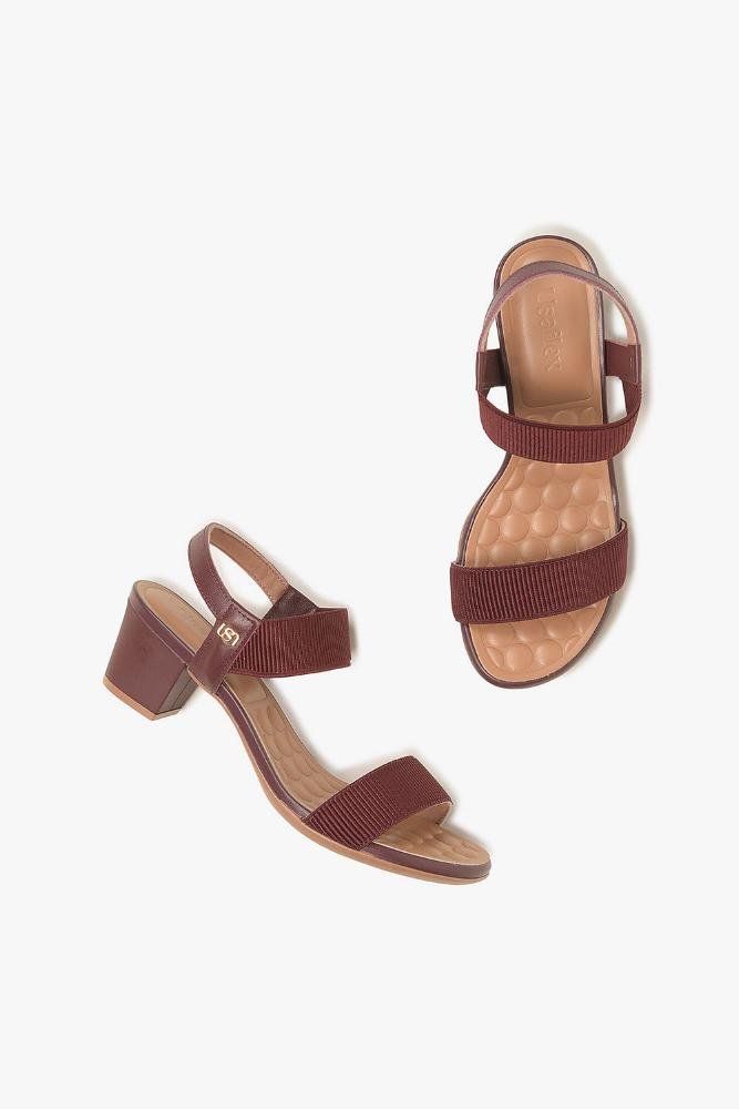 Conforto Feminino Usaflex Solange Vermelho 3