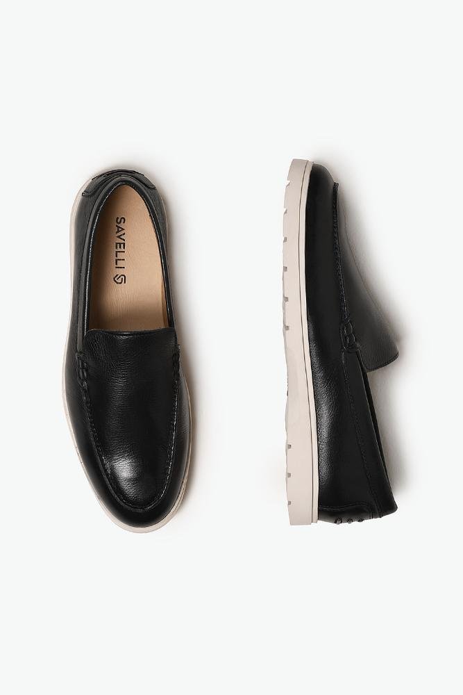 Mocassim Masculino Savelli Summer Veneto Preto 3