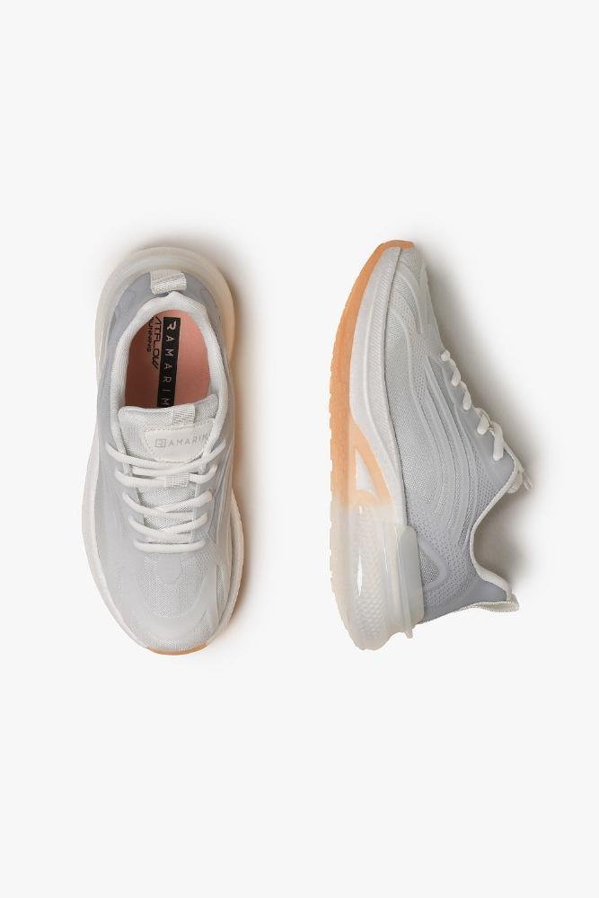 Tênis Sneaker Feminino Ramarim Thalita Cinza 3
