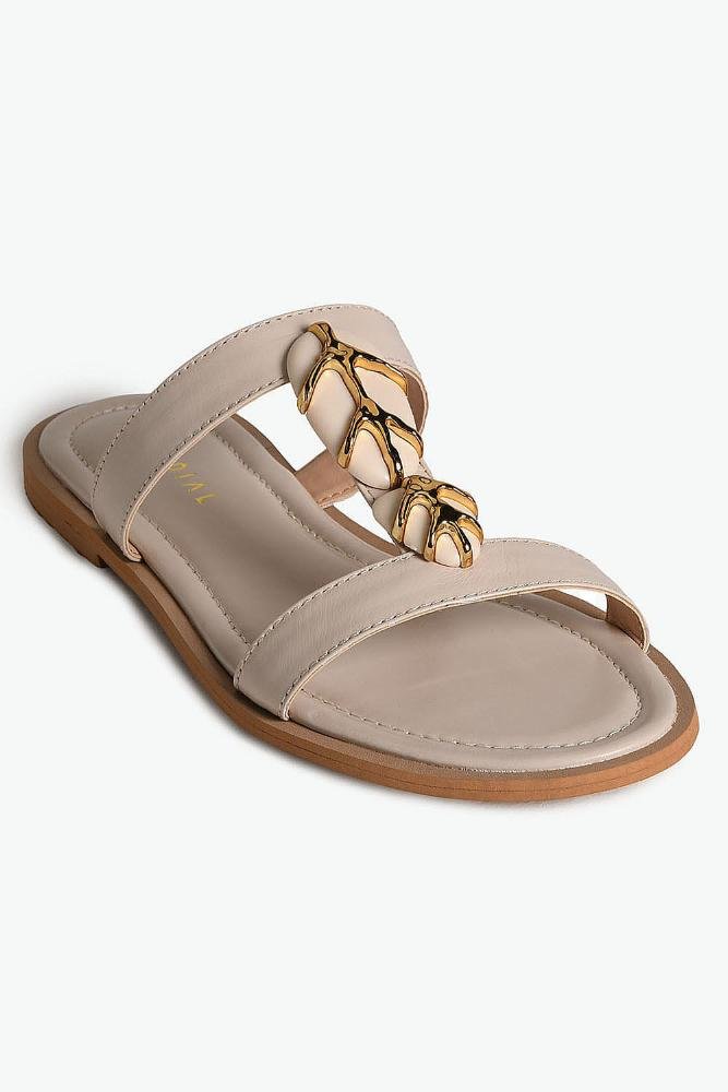Rasteira Feminina Mundial Taynara Off White 4