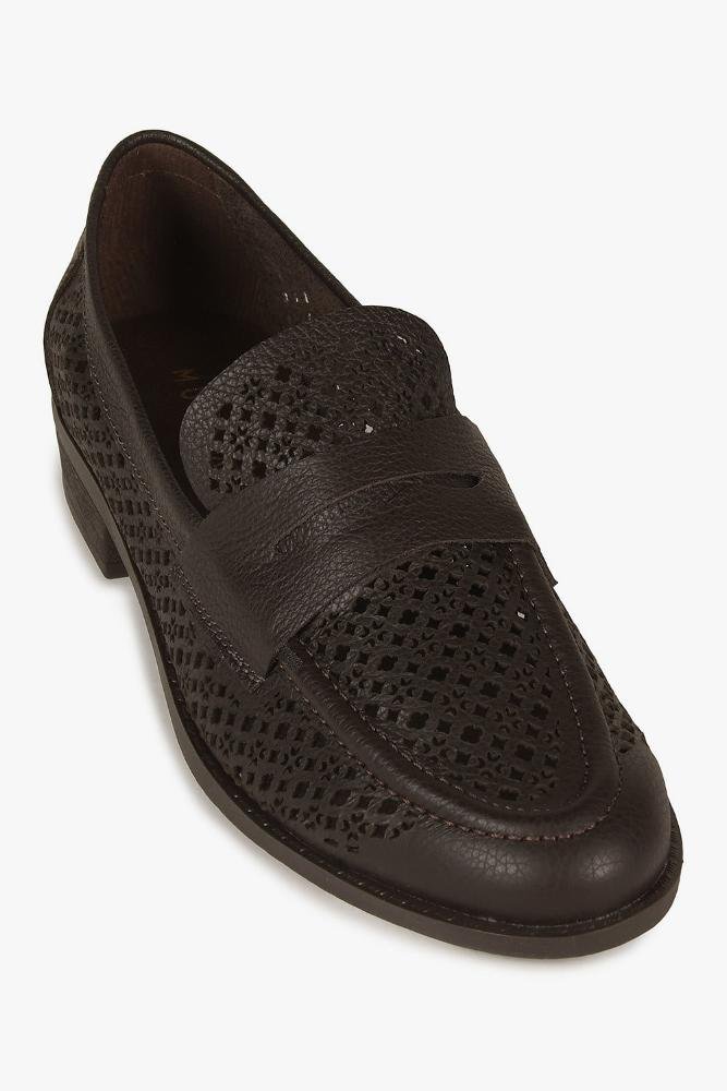 Mocassim Feminino Mundial Alcione Café 4