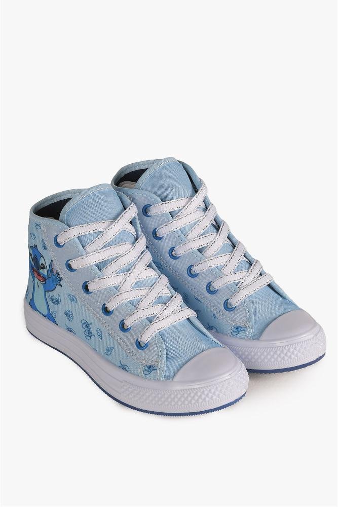 Tênis Infantil Cano Alto Danguinho Lillo Azul 2