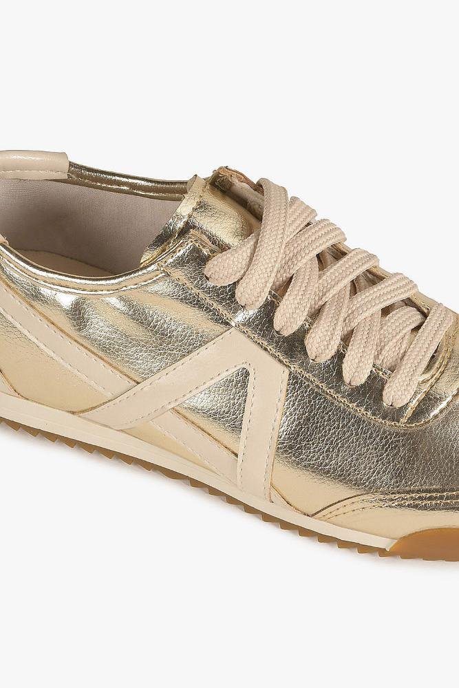 Tênis Feminino Casual Mundial Paiva Dourado 2