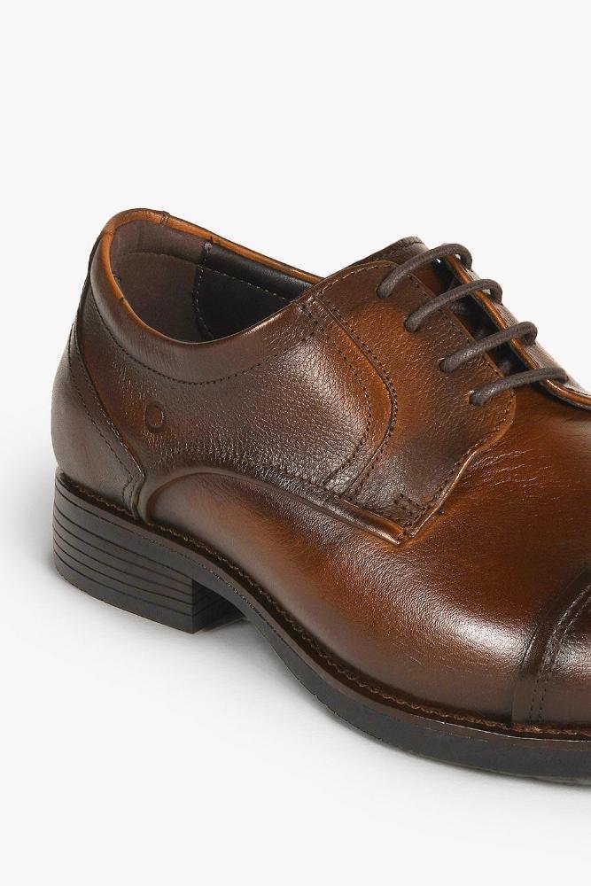 Sapato Social Masculino Democrata Taylor Hi-Soft Caramelo 2