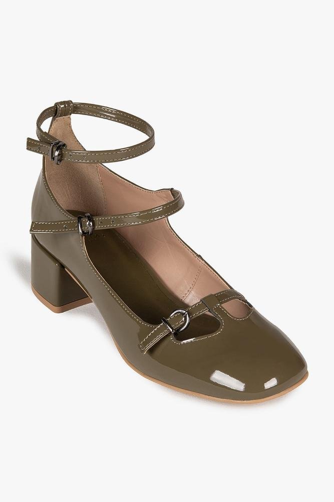 Sapato Feminino De Boneca Mundial Mirele Verde 4