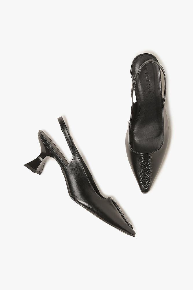 Scarpin Feminino Slingback Mundial Suzane Preto 3