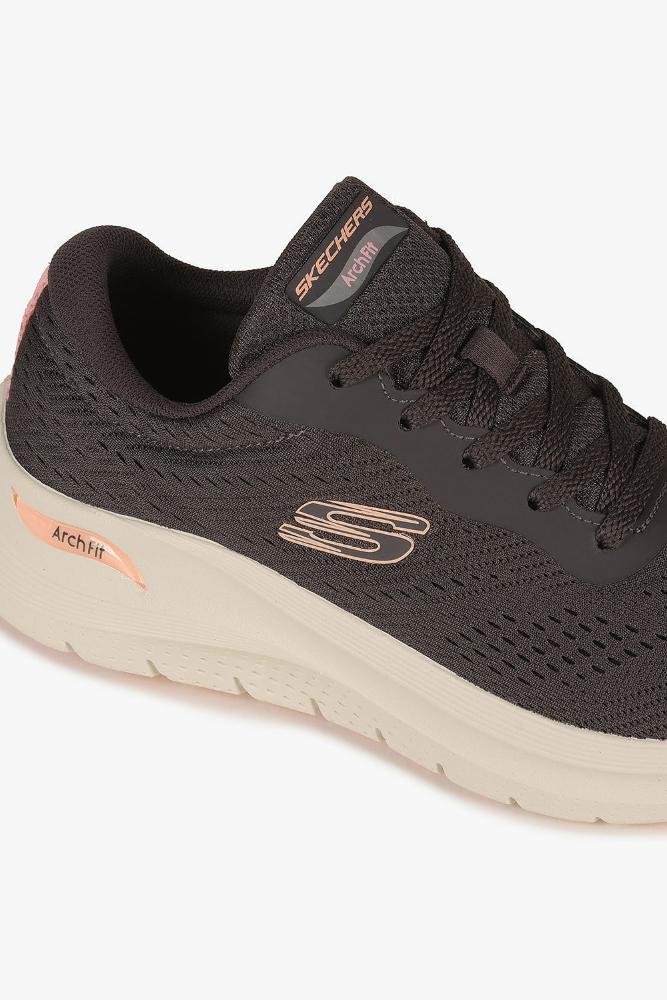 Tênis Skechers Arch Fit 2.0 Big League Feminino Cinza Escuro 2