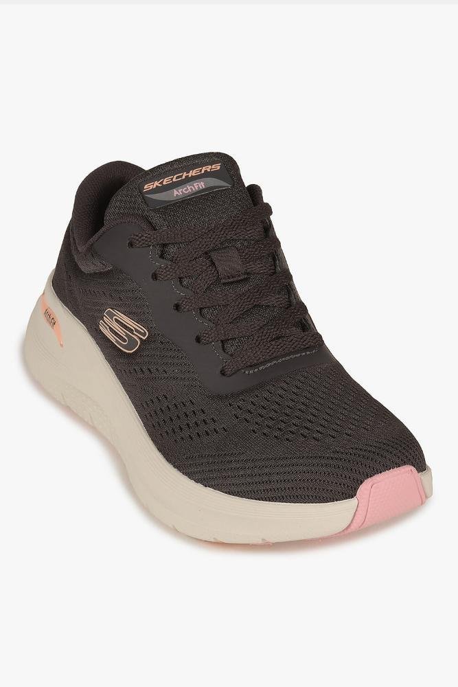 Tênis Skechers Arch Fit 2.0 Big League Feminino Cinza Escuro 4