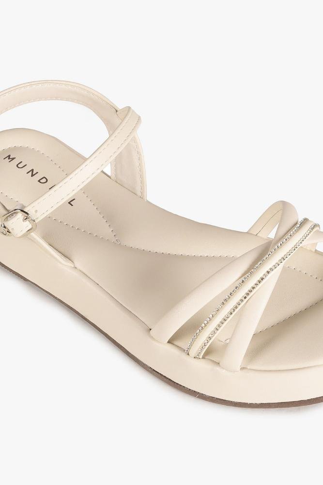 Sandália Infantil Mundial Bea Off White 2