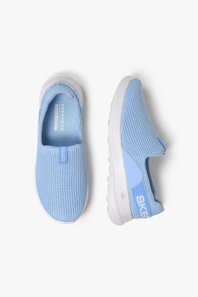 Tênis Skechers Slip On Go Walk Joy Feminino Azul 3
