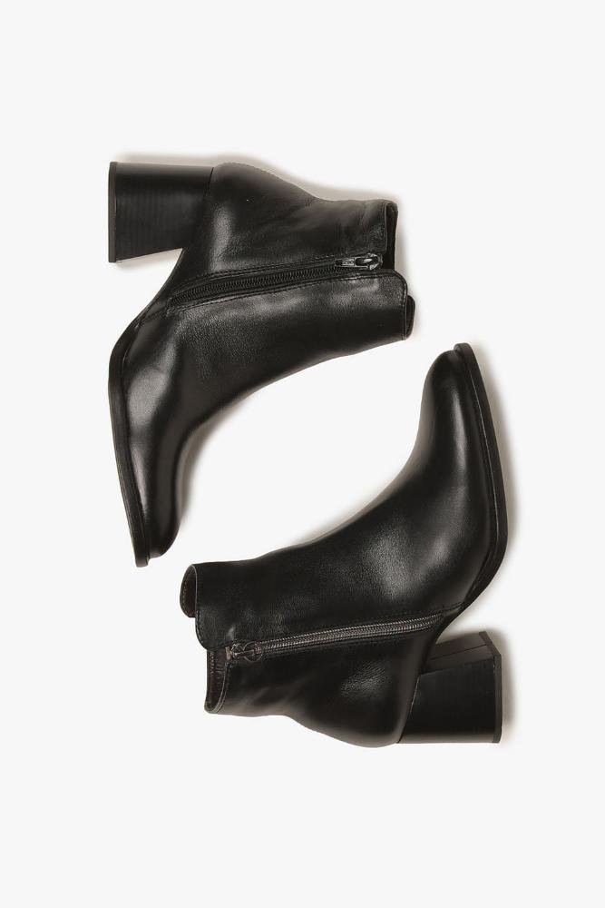 Bota Feminina Cano Curto Mundial Eimear Preto 3