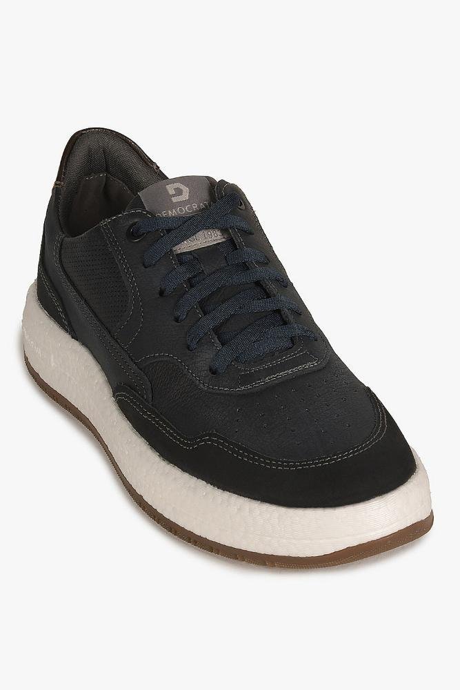 Sapatênis Masculino Democrata Denim Drake Pulse Azul Marinho 4