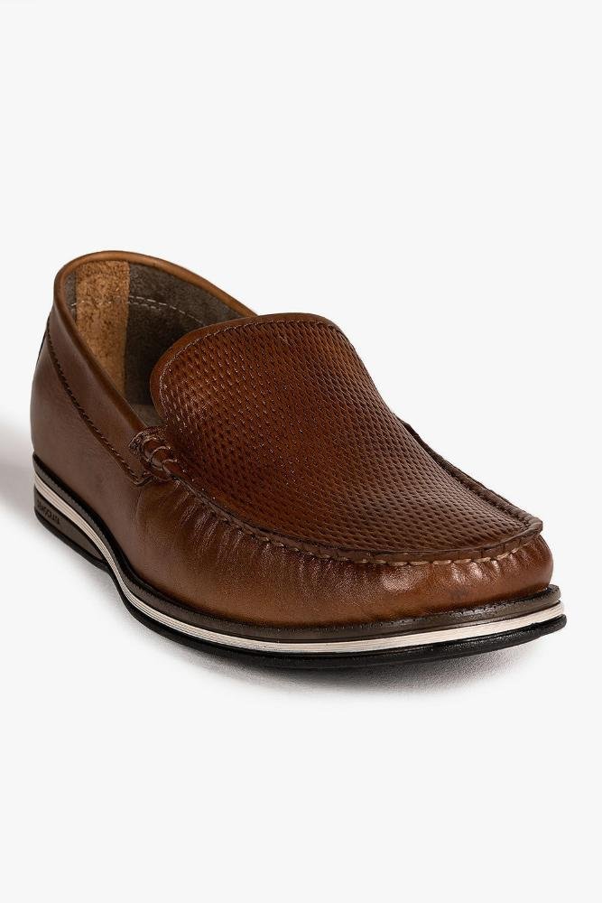 Mocassim Masculino Democrata Easy Ted Caramelo 4