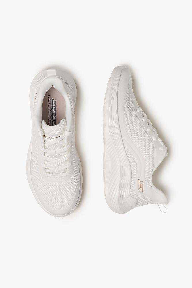 Tênis Skechers BOBS Sport Squad Waves Feminino Branco 3