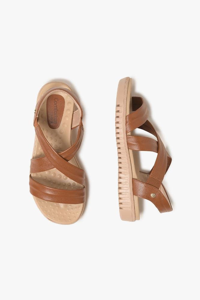 Conforto Feminino Comfortflex Eveh Caramelo 3