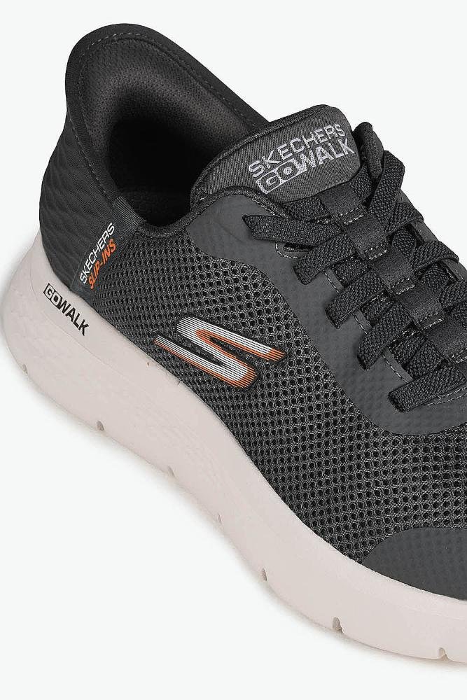 Tênis Skechers Go Walk Flex Slip-ins Masculino Cinza 2