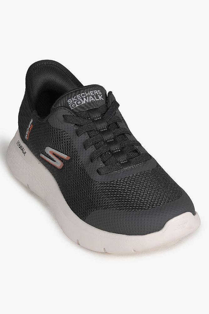 Tênis Skechers Go Walk Flex Slip-ins Masculino Cinza 4