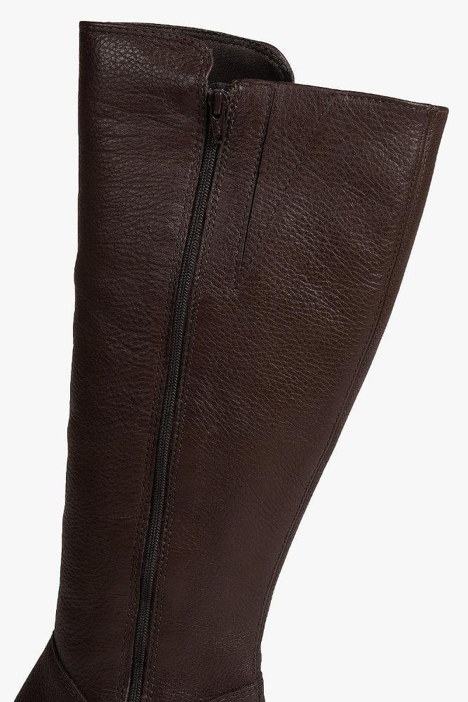 Bota Feminina Cano Longo Bottero Maiara Café 2