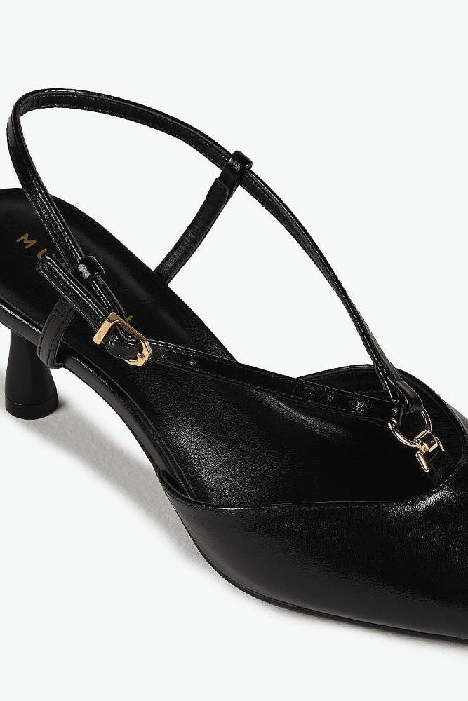 Scarpin Feminino Slingback Mundial Britany Preto 2