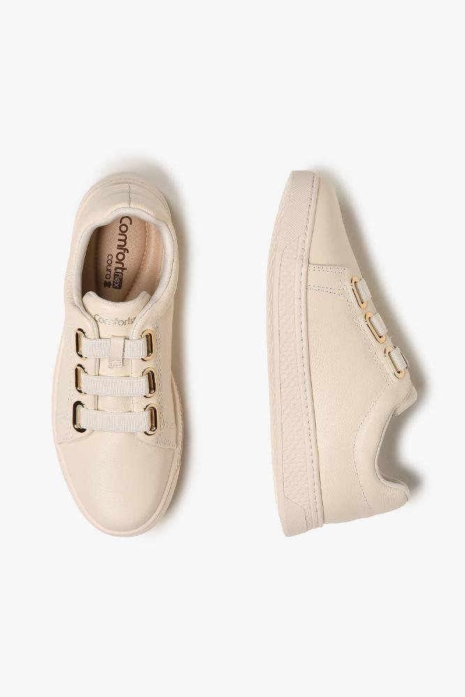 Conforto Feminino Comfortflex Graziela Off White 3