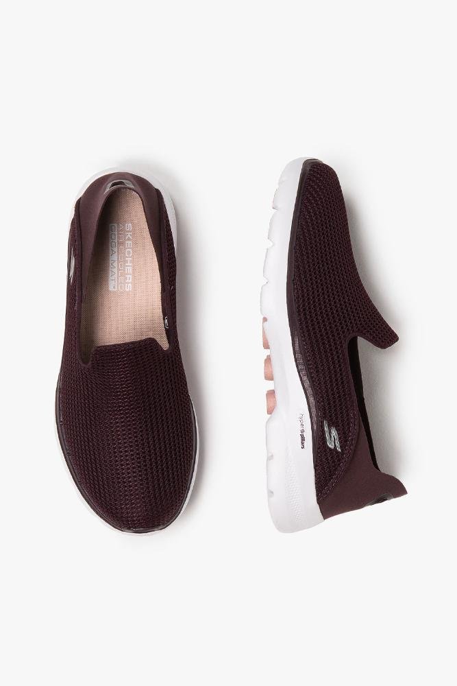 Tênis Skechers Go Walk 6 Feminino Bordô 3