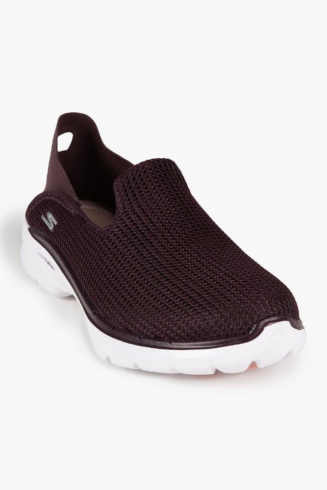 Tênis Skechers Go Walk 6 Feminino Bordô 4