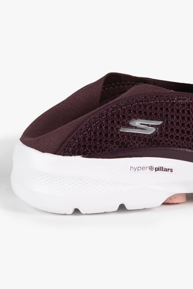 Tênis Skechers Go Walk 6 Feminino Bordô 5
