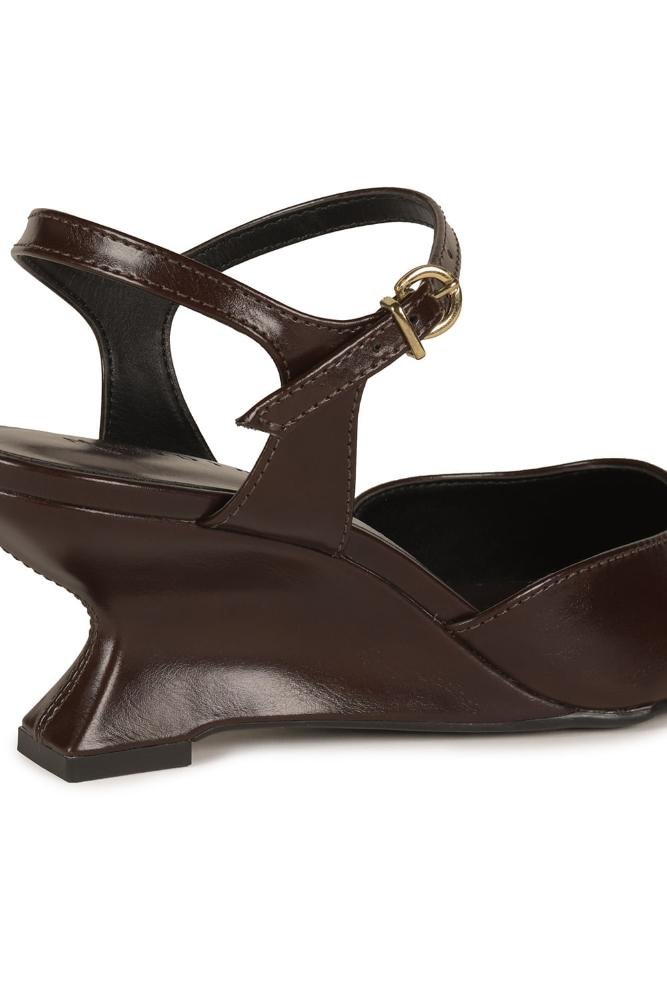 Sapato Feminino Anabela Mundial Samara Café 2