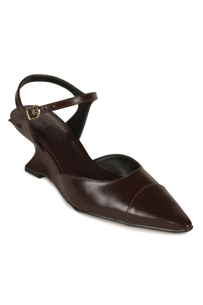 Sapato Feminino Anabela Mundial Samara Café 4