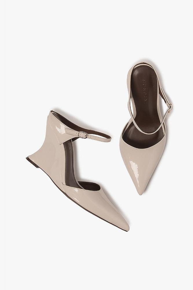 Sapato Feminino Anabela Mundial Joan Off White 3