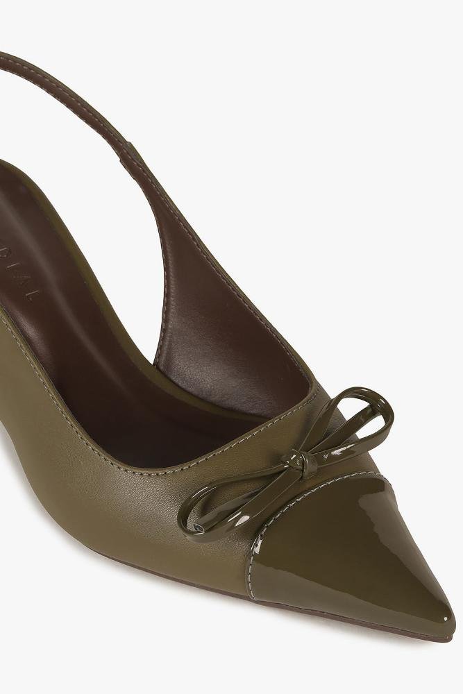 Scarpin Feminino Slingback Mundial Polianna Verde 2