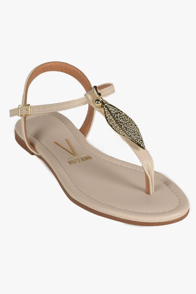 Rasteira Feminina Vizzano Troia Off White 4