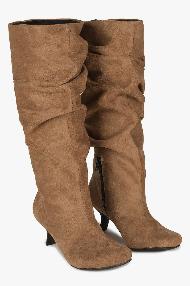 Bota Feminina Cano Alto Mundial Velmira Marrom 4