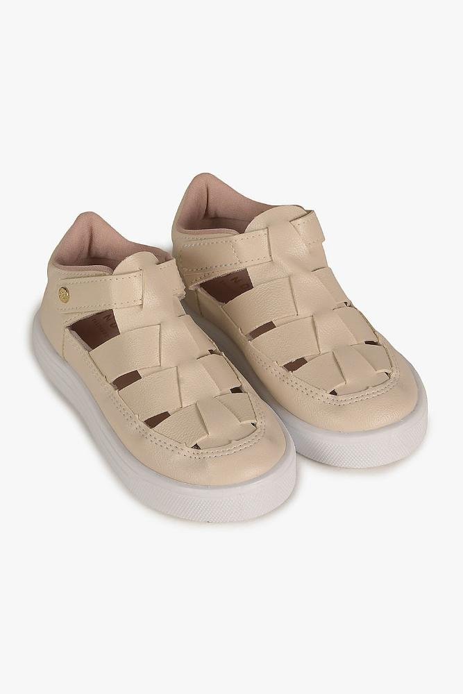 Tênis Infantil Pekilili Isa Off White 2
