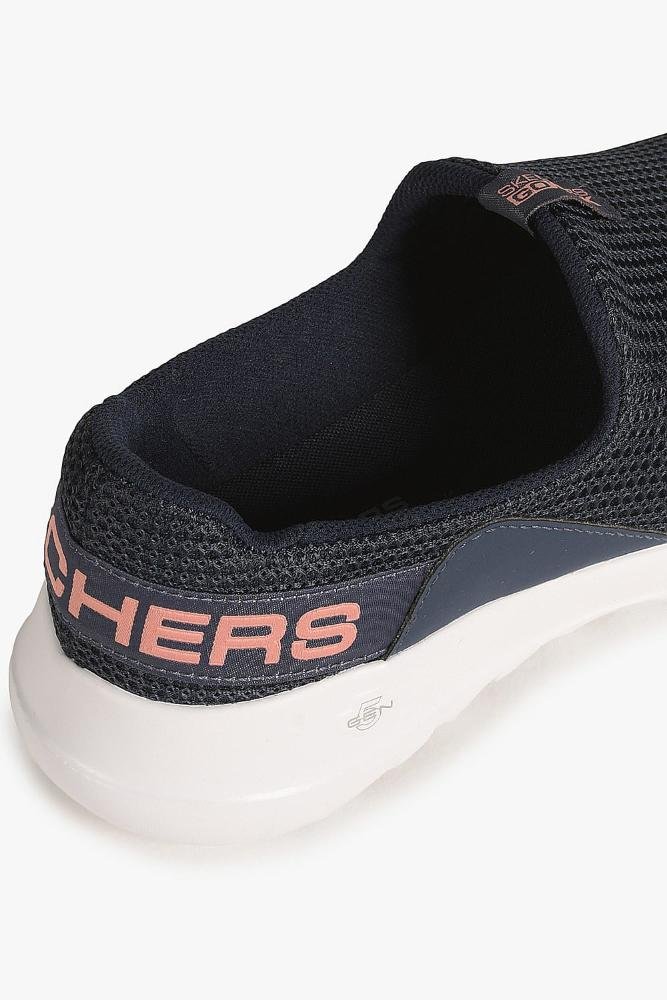 Tênis Skechers Slip On Go Walk Joy Feminino Azul Marinho 2