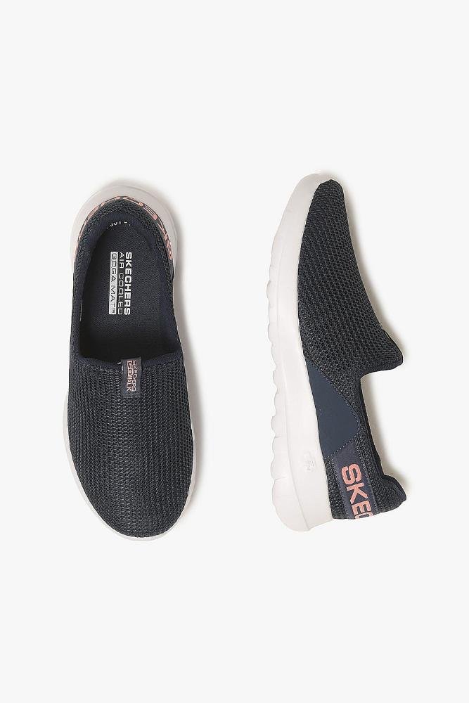 Tênis Skechers Slip On Go Walk Joy Feminino Azul Marinho 3