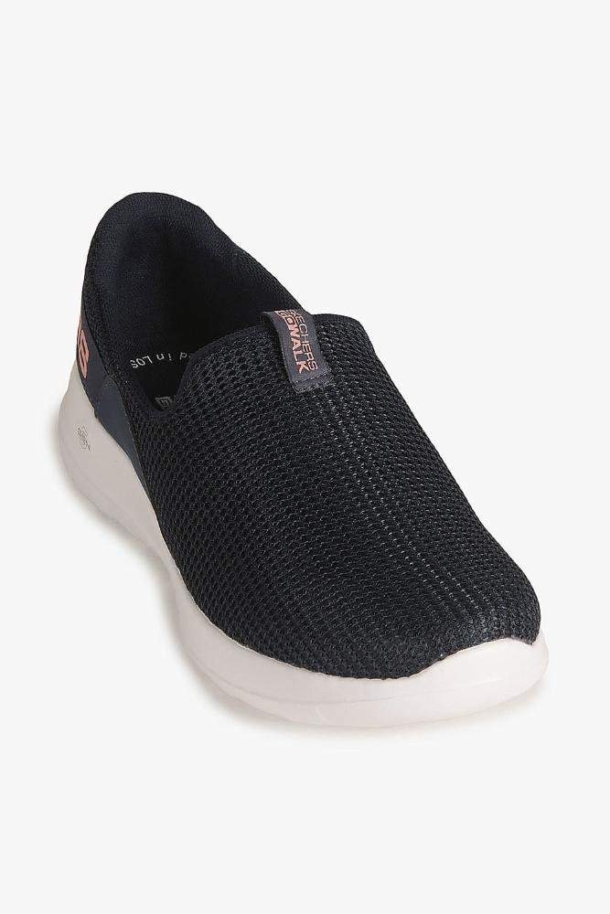 Tênis Skechers Slip On Go Walk Joy Feminino Azul Marinho 4