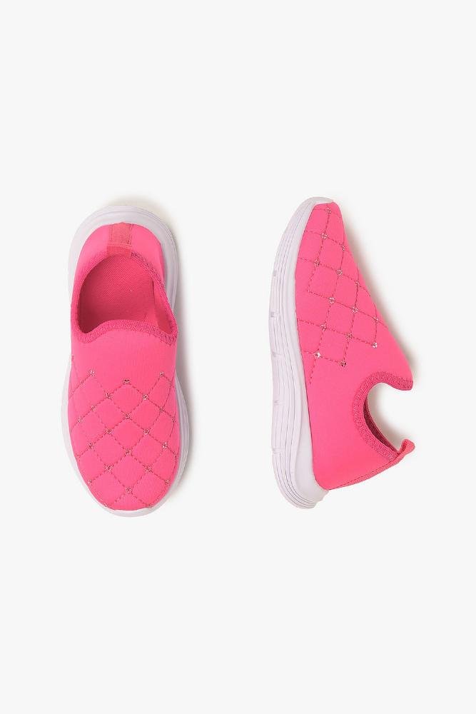 Tênis Infantil Slip On Jump Happy Evinha Rosa 3