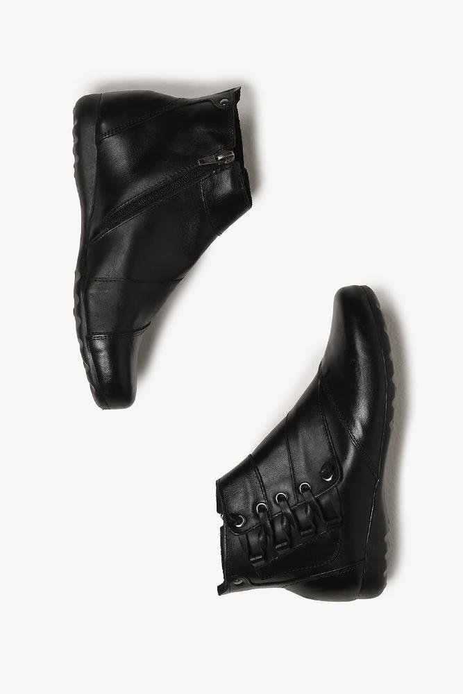 Bota Feminina Cano Curto Mundial Polliana Preto 3